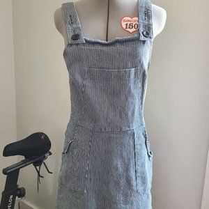 Nooworks Overall Dress size XL Railroad Stripe